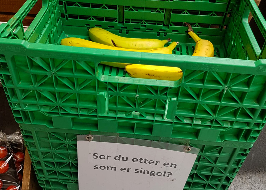 Single bananer. Foto: Hanne Johansen