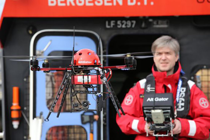 digital-beredskap NY TEKNOLOGI: Ny teknologi som droner i søk og redningsoperasjoner vil kunne føre redningstjenesten nærmere Redningsselskapets visjon