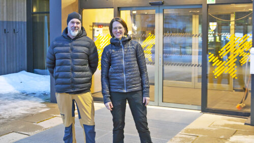 Fredrik Axthorne og Linda Herud
