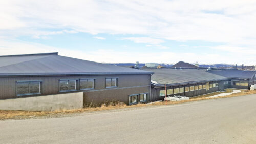 Norbit kirke og slegg