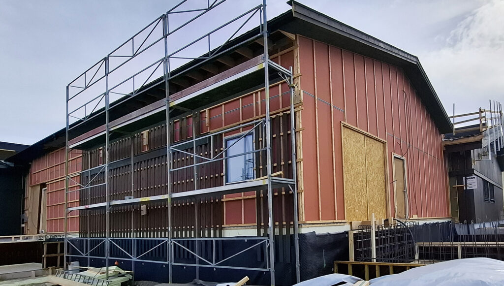 Nå er enda et påbyggbygg i bruk. 