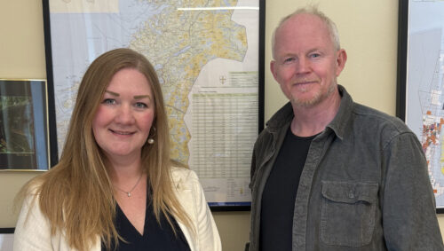 Anne Lise Fredlund og Lars Haltbrekken