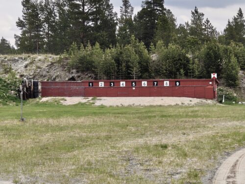 Hådalen skyttebane. Foto: Tove Østby Hådalen skyttebane