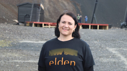 Produksjonsassistent for Elden 2026, Mona Lise Riis. Foto: Tove Østby Mona Lise Riis
