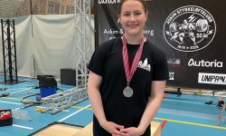 Styrkeløfter Anja Wiggen Skancke. Foto: Barbro Wiggen Skancke.