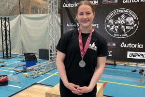 Styrkeløfter Anja Wiggen Skancke. Foto: Barbro Wiggen Skancke.