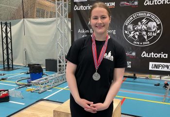 Styrkeløfter Anja Wiggen Skancke. Foto: Barbro Wiggen Skancke.