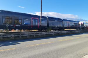 Tog Tog på Rørosbanen. Foto: Tove Østby