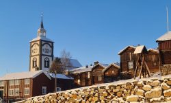 Det er veldig lite snø på Røros. 
Foto: Tove Østby