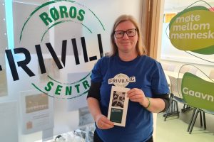 Leder for Røros Frivilligsentral, Marianne Magga. Foto: Tove Østby