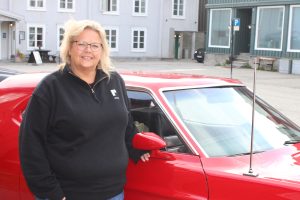Leder for Røros Amcarklubb, Gunn Irene Smistad. Foto: Tove Østby