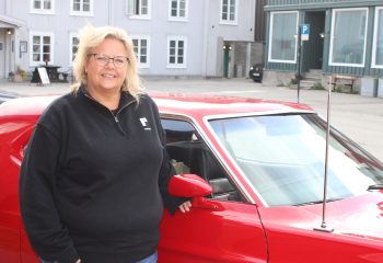 Leder for Røros Amcarklubb, Gunn Irene Smistad. Foto: Tove Østby