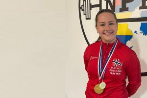 Anja Wiggen Skancke ble nordisk mester. Foto: Barbro Wiggen Skancke.
