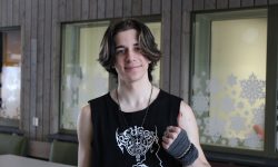 Russepresident Ask Sødal jobber for en inkluderende russetid for Rørosrussen. Foto: Tove Østby