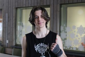 Russepresident Ask Sødal jobber for en inkluderende russetid for Rørosrussen. Foto: Tove Østby