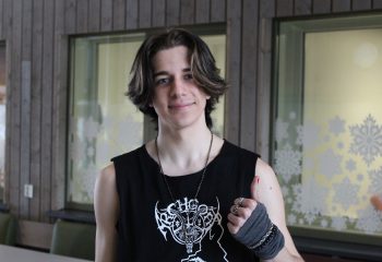 Russepresident Ask Sødal jobber for en inkluderende russetid for Rørosrussen. Foto: Tove Østby