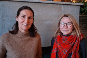 Carina Ødegård Øglænd og Hilde Gaebpie.
Foto: Tore Østby