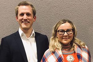 Hilde Marie Gaebpie Danielsen og Christian Elgaaen.