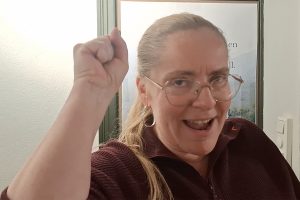 Elisabeth Markussen liker livet på Røros.
Foto. Tore Østby