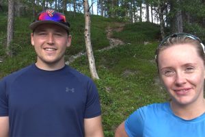 Emilie Sakariassen og Jonathan Whistler.
Foto: Tore Østby