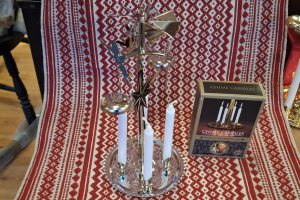 Dette er premien fra Husfliden.
Foto: Tore Østby