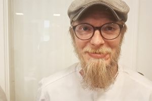 Mathistoriker og kokk Faste Grøt har satt sammen en femretter til restaurant Slagg.
Foto: Tore Østby
