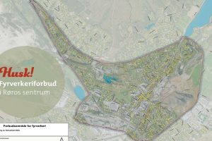 Kartillustrasjon: Røros komune