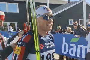 Johannes Dale Skjevdal vant en spennende sekundstrid mot Einar Hedegart.
Foto: Tore Østby