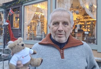 Knut og Bamsen
Foto: Tore Østby