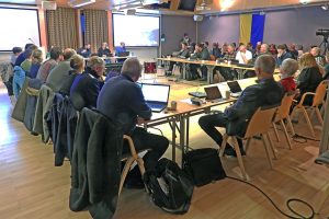 Kommunestyret 24. mars 2022.
Foto:Tore Østby