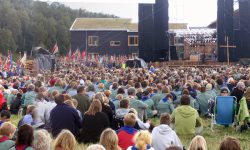 Slik så det ut under åpningsseremonien i 2006.
Foto: KFUK