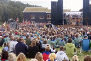Slik så det ut under åpningsseremonien i 2006.
Foto: KFUK