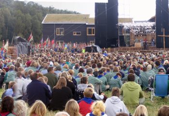 Slik så det ut under åpningsseremonien i 2006.
Foto: KFUK