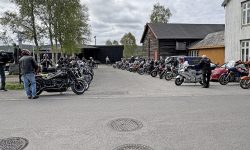 I helga blir det mange motorsykler å se i gatene på Røros.
Foto: Tore Østby