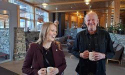 Maren Grøthe og Lars Haltbrekken
Foto: Tore Østby