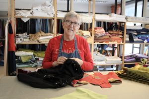 Mariann Buås - Hansen har store planer og drømmer for Bergmannsgata 24. Foto: Tove Østby