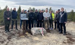 Minnemarkering på Frigjøringsdagen.
Foto: Privat
