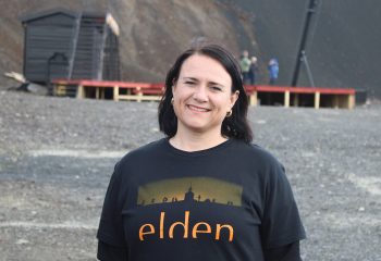 Produksjonsassistent for Elden 2026, Mona Lise Riis. Foto: Tove Østby
