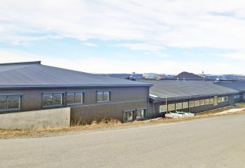 Norbit er en stor fabrik, men ruver ikke i terrenget likevel
Foto: Tore Østby