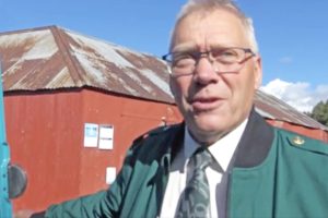 Per Matti Svendsen ved Femundsbussen
Foto: Tore Østby