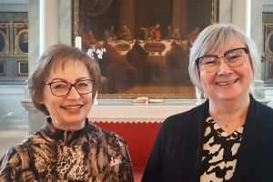 Rutt- Karin Engzelius og Anne Talsnes Flatmo
Foto: Tore Østby