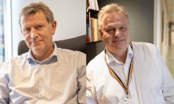 Frode Rabben og Øystein Johannessen. Foto:Bjørn Erik Øvrelid/Statsforvalteren