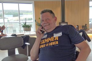 Kjetil Kvarteig ber om gaver til TV-aksjonen.
Foto: Tore Østby