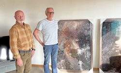 Rolf Johnsen og Trygve Hovdal 
Foto: Tore Østby