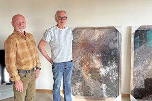 Rolf Johnsen og Trygve Hovdal 
Foto: Tore Østby