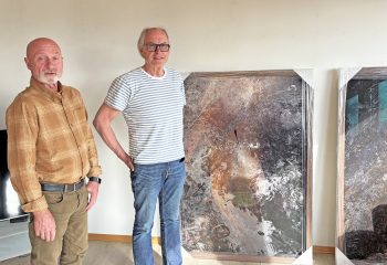 Rolf Johnsen og Trygve Hovdal 
Foto: Tore Østby