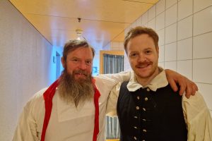 Jo Bjørner Haugom og Axel Barø Aasen. Foto: Svend Agne Strømmevold